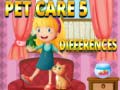 Spēle Pet Care 5 Differences