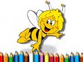 Spēle Back To School: Bee Coloring Book