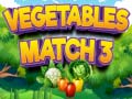 Spēle Vegetables match 3
