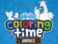 Spēle HelloKids Coloring Time Animals