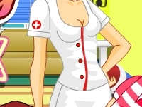 Spēle Nurse kissing