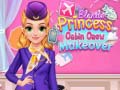 Spēle Blonde Princess Cabin Crew Makeover