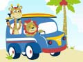 Spēle Cute Animals With Cars Difference