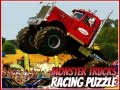 Spēle Monster Trucks Racing Puzzle