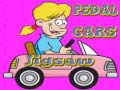 Spēle Pedal Cars Jigsaw