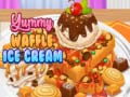 Spēle Yummy Waffle Ice Cream