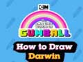 Spēle The Amazing World of Gumball How to Draw Darwin