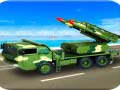 Spēle US Army Missile Attack Army Truck Driving