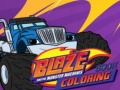 Spēle Baze and the monster machines Coloring Book