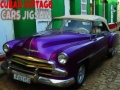 Spēle Cuban Vintage Cars Jigsaw