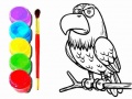 Spēle Eagle Coloring Book