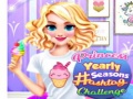 Spēle Princess Yearly Seasons Hashtag Challenge