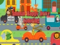 Spēle Animal Happy Drive Coloring