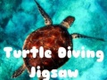 Spēle Turtle Diving Jigsaw