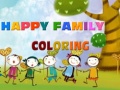 Spēle Happy Family Coloring 