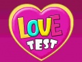 Spēle Love Test