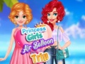 Spēle Princess Girls Air Balloon Trip