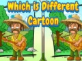Spēle Which Is Different Cartoon