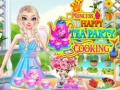 Spēle Princess Happy Tea Party Cooking