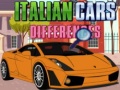Spēle Italian Cars Differences