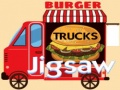 Spēle Burger Trucks Jigsaw