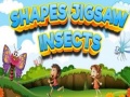 Spēle Shapes Jigsaw Insects