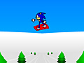 Spēle Sonic 3D Snowboarding