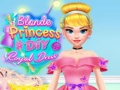 Spēle Blonde Princess #DIY Royal Dress
