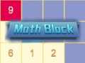 Spēle Math Block