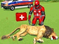 Spēle Animal Rescue Robot Hero