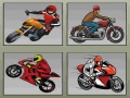 Spēle Racing Motorcycles Memory
