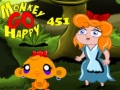 Spēle Monkey Go Happy Stage 451