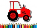 Spēle Easy Kids Coloring Tractor