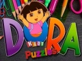 Spēle Dora Kids Puzzles