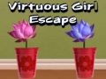 Spēle Virtuous Girl Escape