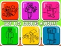 Spēle Easy Kids Coloring Minecraft