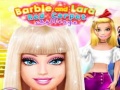 Spēle Barbie and Lara Red Carpet Challenge