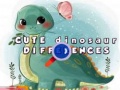 Spēle Cute Dinosaur Differences