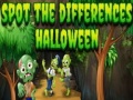 Spēle Spot the differences halloween