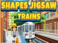 Spēle Shapes jigsaw trains