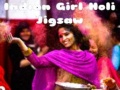 Spēle Indian Girl Holi Jigsaw