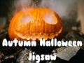 Spēle Autumn Halloween Jigsaw