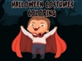 Spēle Halloween Costumes Coloring