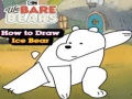 Spēle We Bare Bears How to Draw Ice Bear
