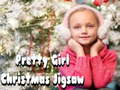 Spēle Pretty Girl Christmas Jigsaw