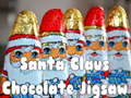 Spēle Santa Claus Chocolate Jigsaw