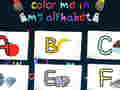 Spēle Color Me In My Alphabet