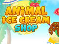 Spēle Animal Ice Cream Shop