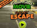 Spēle Shaun The Sheep: Movie Sneaky Escape