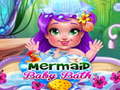 Spēle Mermaid Baby Bath
